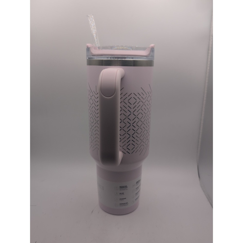 Stanley 40oz Pink Icicle Gloss Winter Wonderland Sparkle NEW - Picture 2 of 8